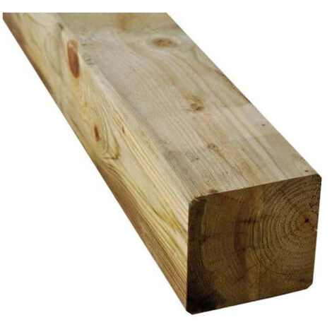 Palo Pali Lasa Impregnati In Legno Di Pino  Quadrati  H.240 Cm 1 Pezzo
