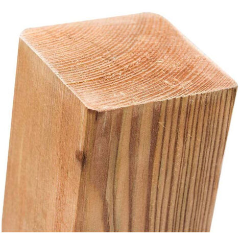 Palo Pali Lasa Impregnati In Legno Di Pino  Quadrati  H.240 Cm 1 Pezzo