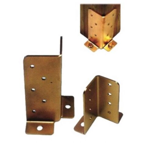 Piastre Angolari registrabili Art. 951 - mm 45x45xH130 - Spess. 3 mm Conf. 10Pz