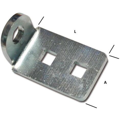 Piastre Portalucchetti universali Art. 943/60 Conf. 20 Pz
