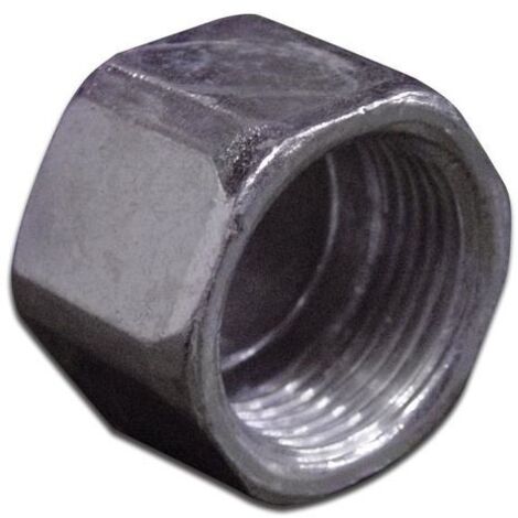 RACCORDO ACCIAIO ZINC.TAPPO FEMMINA ESAG.3/4""" FIG.300 (1/2)