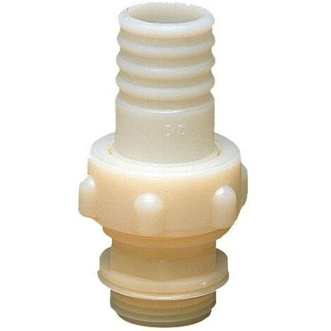 Raccordo in nylon Diritto per elettropompe misura 1 1/4 x40 (1/2)