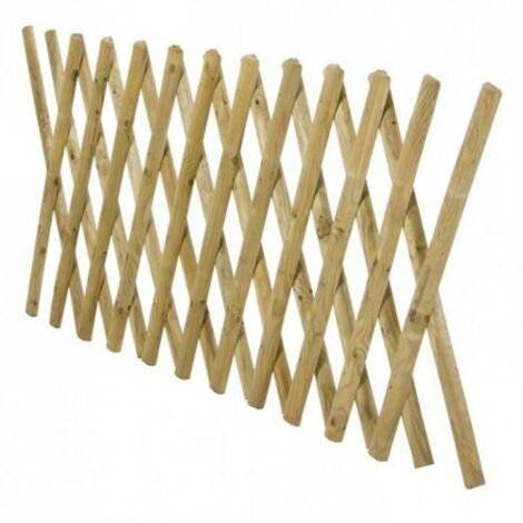 Recinzione Estensibile Lasa Max 250 Cm H 100 Cm In Legno Di Pino Impregato
