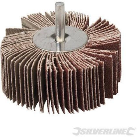 Set 6 Manicotti Abrasivi Silverline 114 Mm - Grana 80 Per Levigatrici A Bobina - Foto 11