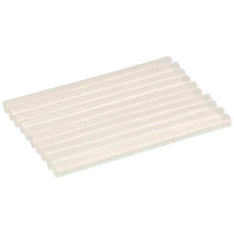 STECCHE DI COLLA PER PISTOLA A CALDO MISURA 7,2 X 100 MM SILVERLINE 10 PEZZI