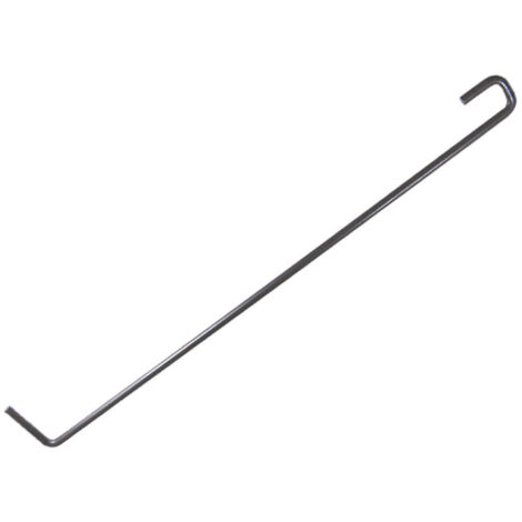 Spiedi Per Camino In Ferro Piatto Sottile Lung. 50cm. 1pz  -726 (1/2)