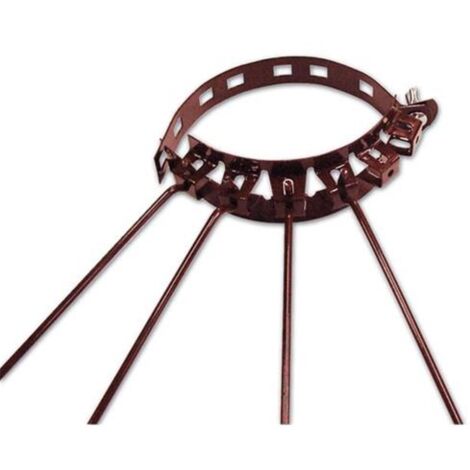 STENDIBIANCHERIA per TUBO STUFA Raggiera Tubi    8-12 cm ASCIUGA Stendino Panni MARRONE