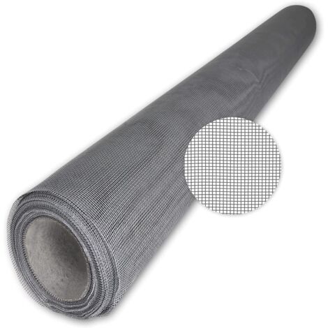 Zanzariera In Fibra Di Vetro 18x16 Colore Grigio H. 50cm Rotolo 50 Mt (1/5)