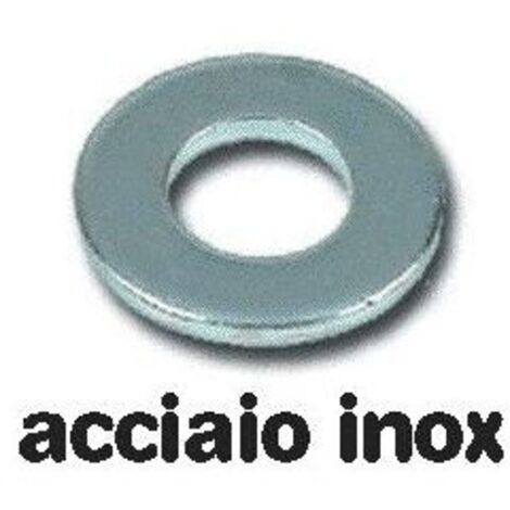 Rondelle Piane in Acciaio Inox  Uni 6592 misura 12 mm conf. 500 pz