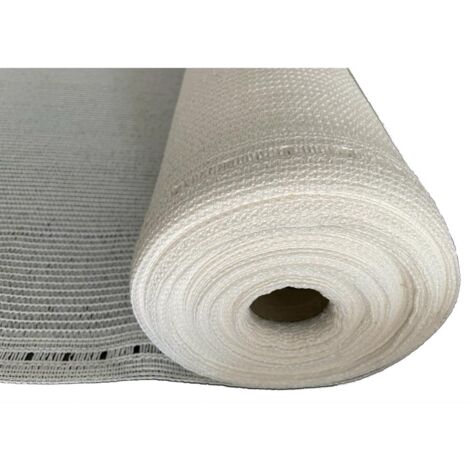 Telo Rete Ombreggiante Frangivista Frangisole BIANCA 4x100 Mt Schermatura 90% 4x100 metri Colore Bianco