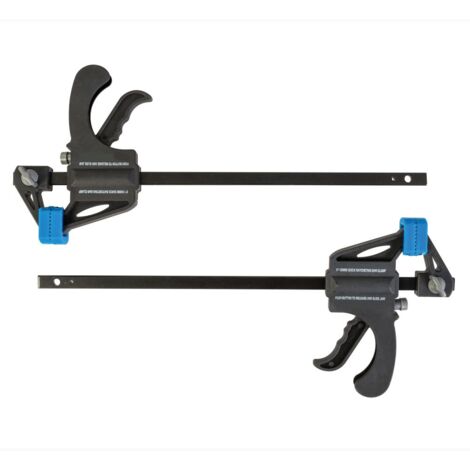 Mini Morsetto Strettoio Reversibile Sgancio Rapido per Legno fino a 100 mm 2 pz Apertura 100 mm (1/5)