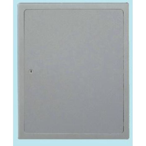 Sportello In Vetroresina Per Contatori Con Serratura Giravite H31x46 Cm