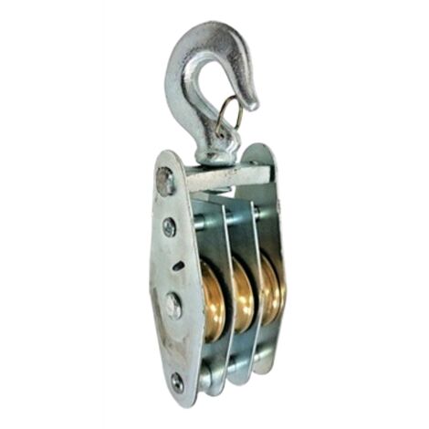 Taglia da sollevamento a tre ruote - modello senza gancio e Ruote 30 mm