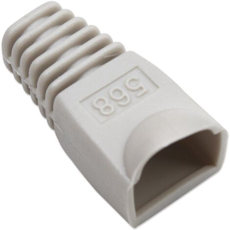 INTELLINET Copriconnettori per Plug Copriconnettore RJ45 grigio conf. 10 pz