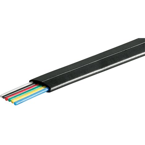 Cavo di collegamento modulare DINIC RJ11 6 m, AWG 28, piatto