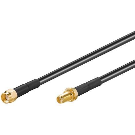 Cavo Di Prolunga Per Antenna WLAN RP-SMA, 1 Metro, 2 Pezzi, Bassa Perdita, Per Router WiFi E Schede Di Rete - 4