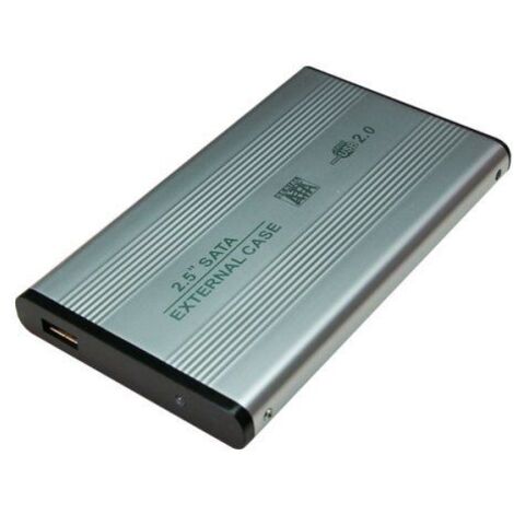 LOGILINK Box HDD Esterno SATA 2.5'' USB 2.0 Grigio (1/5)