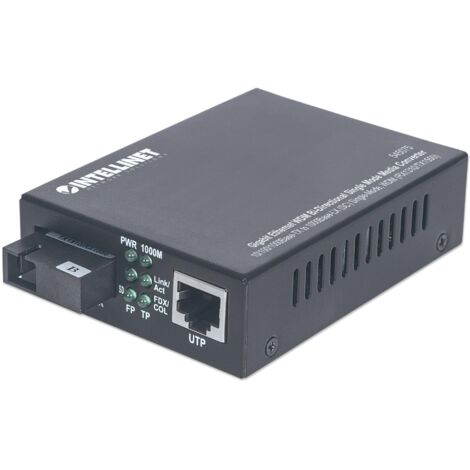Intellinet Transceiver Gigabit Ethernet SFP Mini-GBIC WDM RX1550/TX1310