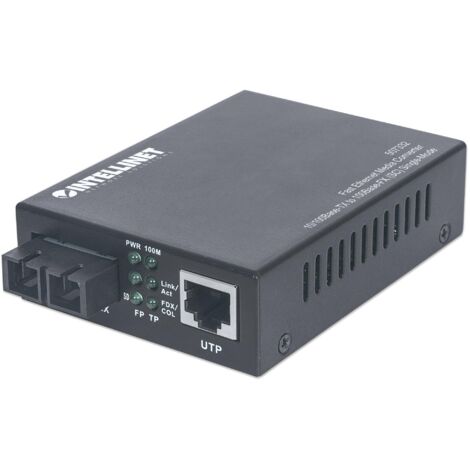 Intellinet Media Converter Fast Ethernet Monomodale (1/5)