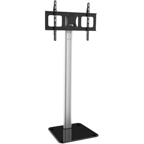 Supporto a Pavimento in Alluminio per TV LCD/LED/Plasma 32-70'' Nero/Argento di Techly