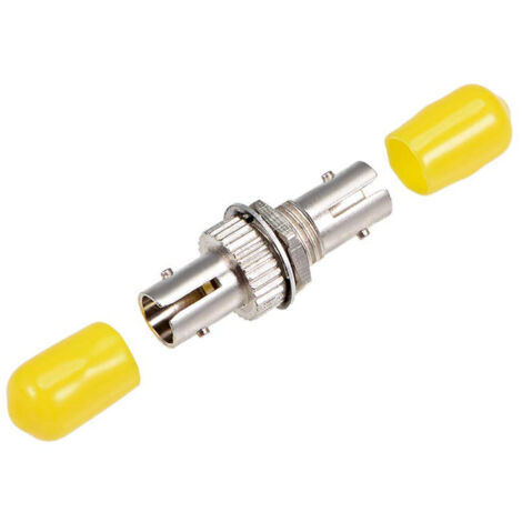 Techly Professional Adattatore a bussola Simplex ST Monomodale Giallo (1/3)