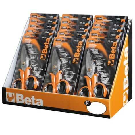Forbici per elettricista acciaio inox Beta Action 145 mm   1128BMX/E15 (1/3)
