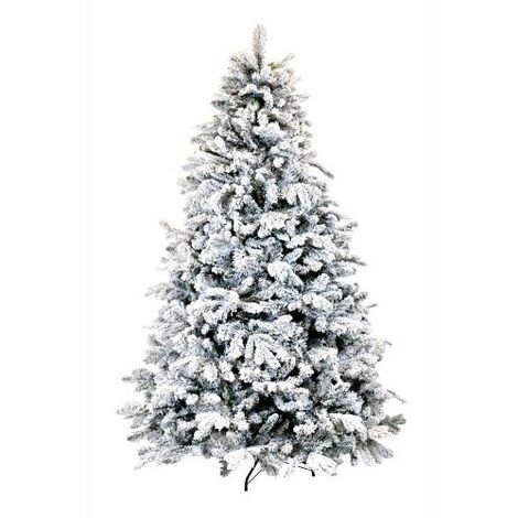 Albero Di Natale Innevato Royal 240cm 1413 Rami Super Folto