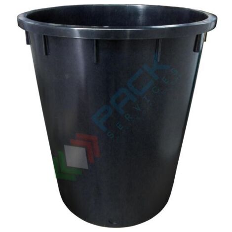 Vigor-Blinky Bidoni Immondizia Hdpe Verde Coperchio Vite 40 Litri