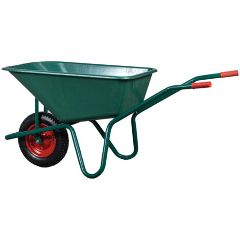 Carriole Vigor 100-Verde Vasca Verde Plastic 100 L