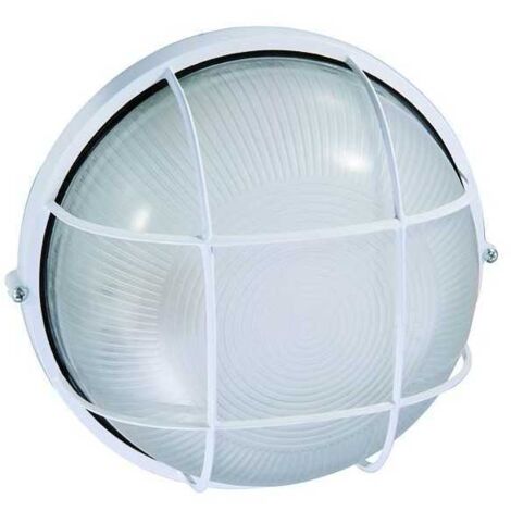 Plafoniere Alluminio Blinky Sole Tonda Bianca 100 Watt (1/4)
