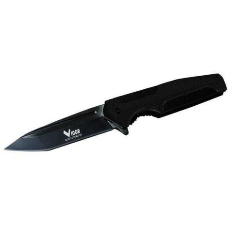 Coltello A Serramanico Vigor Mod. Gipeto 210 Mm Lama In Acciaio Inox