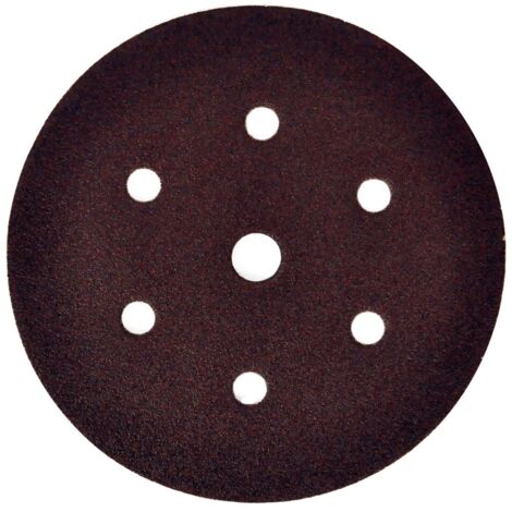 Flexovit Disco Abrasivo Velcrato 'P64E' Mm 150 X14 - Grana 40 Cf. 50 Pz (1/2)