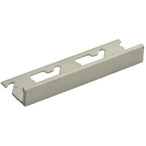 Giunto Di Delimitazione Per Pavimenti In Alluminio Mm 10 H.Cm 250 Cf. 10 Pz (1/2)