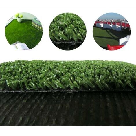 Prato sintetico 10mm calpestabile finta erba sintetica tappeto manto giard h 2mt 