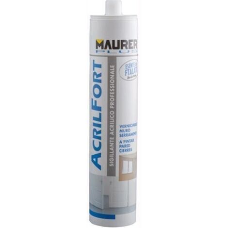 SILICONE ACRILICO ACRILFORT MAURER PLUS GRIGIO 310ML