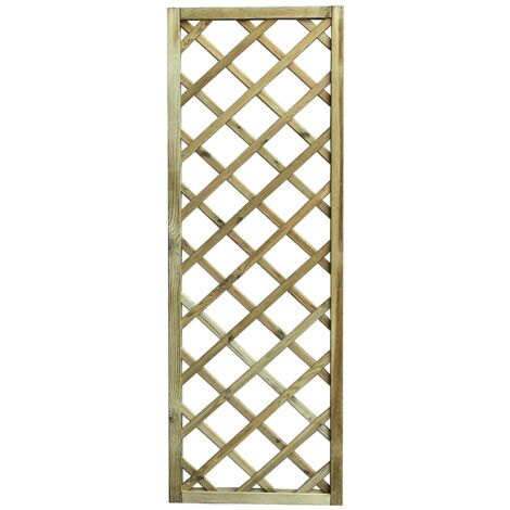 Pannello Grigliato LASA impregnato Pesante  in Legno di pino 90x90 cm con cornice 3,5x3,5 cm