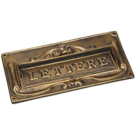 Blinky 27448-20 Buca per Lettere Alu-Zinco 300x140 mm colore Bronzo (1/2)