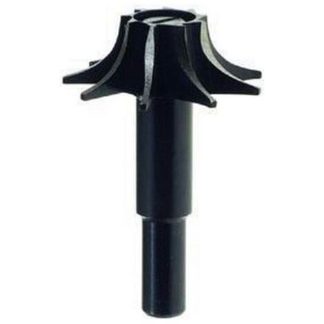 Fresa A Candela Piatta ENT Con Cuscinetto, Profilo Carnis, Diametro 63,5 Mm, Gambo 12 Mm, Per Legno - 5