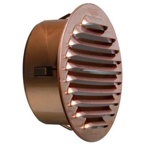 Griglia Aerazione Quadrata Con Imbocco Tondo 150mm - Per Ventilazione, Design Funzionale