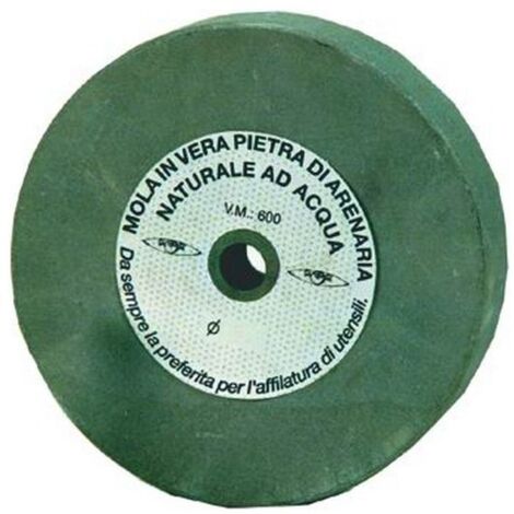 Vigor-Blinky Mola Arenaria Pietra Naturale Ad Acqua 200x40 mm Foro 20 mm max 450 rpm