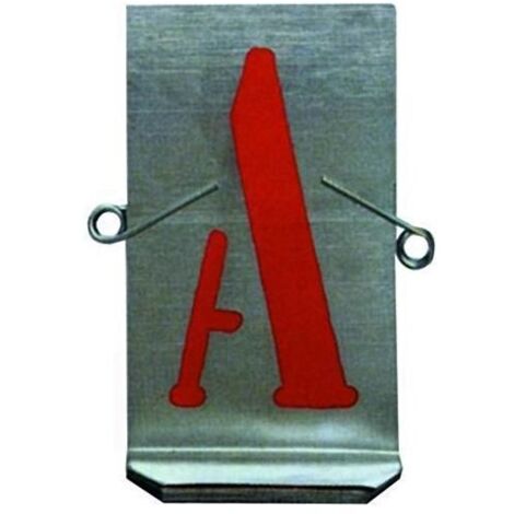 Stampi/Lettere In Lamiera Zincata 27 Lettere Art. 605 Mm. 60