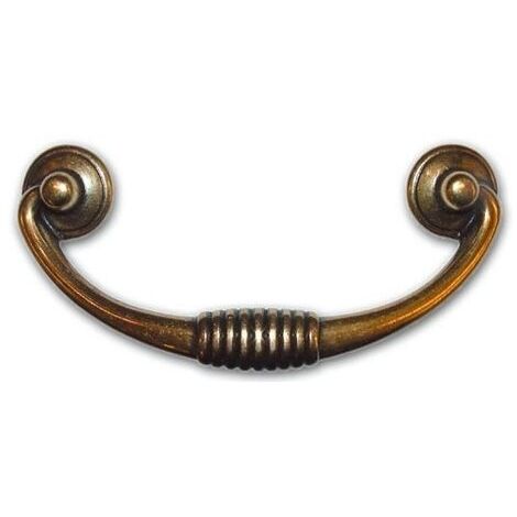 Maniglia Maniglietta per Mobili Oro Valenza 15115 Metal Style Handles 82x35 mm