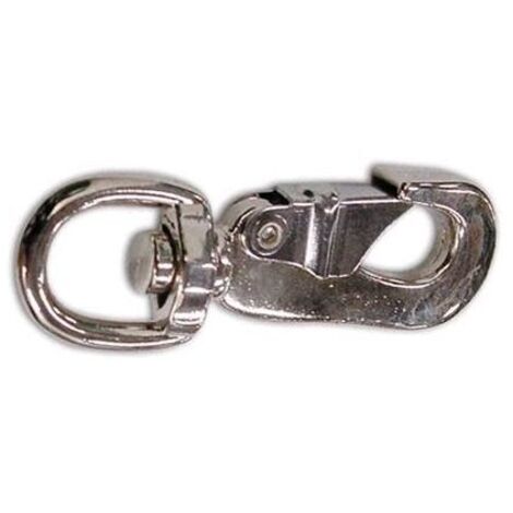 Moschettone Girevole 360° In Acciaio Inox - Per Immersioni, Campeggio, Guinzaglio Animali, 77 Mm