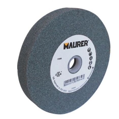 Mola Abrasiva al Carburo di Silicio Misura 150X20X16 mm Grana 80 Maurer (1/2)