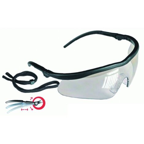 Occhiali Di Protezione Panoramici Maurer Plus - Maschera Antiproiettile Trasparente Per Lavoro E Sport - Foto 2