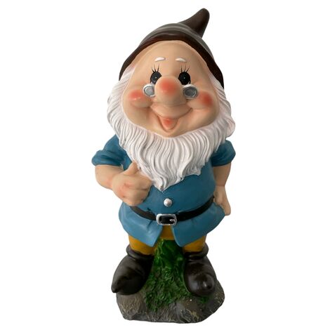 Nano da Giardino in poliresina Altezza 28 cm Statuetta Gnomo per esterno DOTTO - 1 Dotto