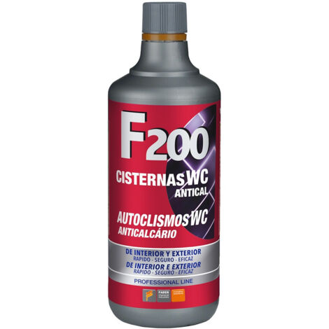 Anticalcare Per Cassette Wc F200 Da 1 L - 12 Pz