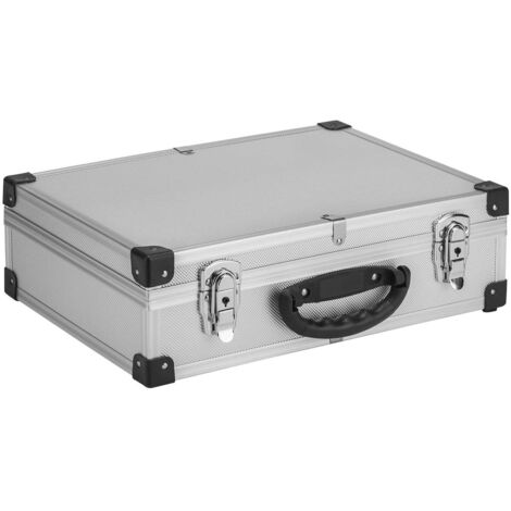 Valigetta Portautensili Realizzata In Alluminio E Formata Da Divisori Interni 42,5 X 30,5 X 12,5 Cm - Foto 3