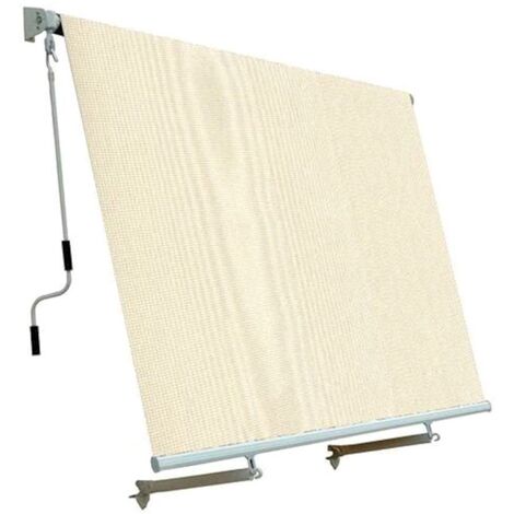 Tenda da sole a caduta con Bracci 250x250 cm Avvolgibile impermeabile Beige 250x250H cm Colore Beige (1/5)