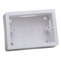 Scatola Cassetta da Parete a 3 Posti In Abs Grigio art.2801 K2-107
